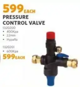 BUCO PRESSURE CONTROL VALVE offer