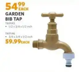 BUCO GARDEN BIB TAP offer
