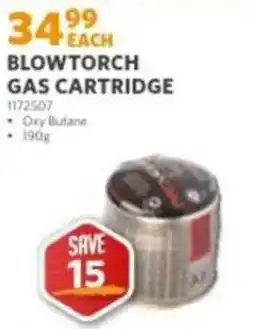 BUCO Blowtorch Gas Cartridge offer