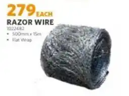 BUCO Razor Wire offer