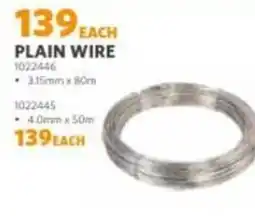 BUCO PLAIN WIRE offer