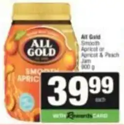 SuperSpar All Gold Smooth Apricot Jam offer