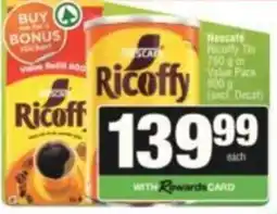 SuperSpar Nescafe Ricoffy offer