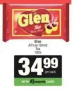 SuperSpar Glen African Blend Tea offer