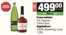 SuperSpar Courvoisier VS Cognac and Appletiser offer