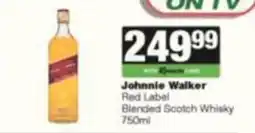 SuperSpar Johnnie Walker Red Label Blended Scotch Whisky offer