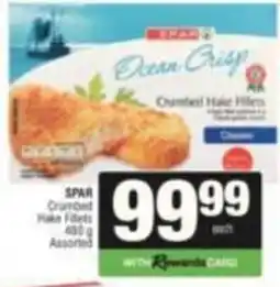 SuperSpar SPAR Ocean Crisp Crumbed Hake Fillets Assorted offer