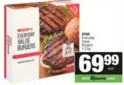 SuperSpar SPAR Everyday Value Burgers offer