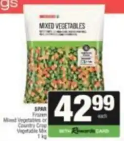 SuperSpar Mixed Vegetables offer