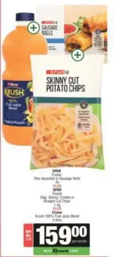 SuperSpar SPAR Skinny Cut Potato Chips offer