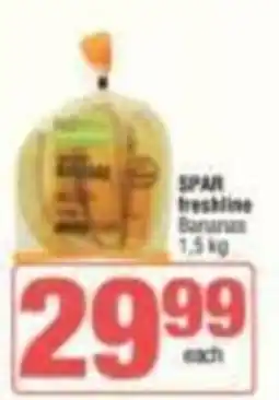 SuperSpar SPAR freshline Bananas offer