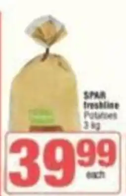 SuperSpar SPAR freshline Potatoes offer