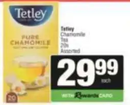 SuperSpar Tetley Pure Chamomile Tea Assorted offer