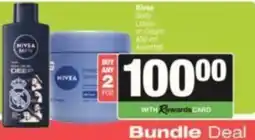 SuperSpar Nivea Body Lotion or Cream Assorted offer