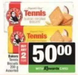 SuperSpar Bakers Tennis Biscuits Assorted offer