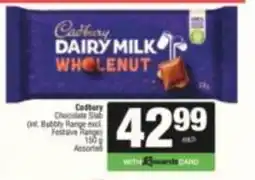 SuperSpar Cadbury Dairy Milk Wholenut Assorted offer