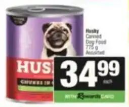 SuperSpar Husky Canned Dog Food Assorted offer