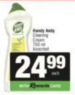 SuperSpar Handy Andy Cleaning Cream Assorted offer
