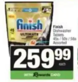 SuperSpar Finish Dishwasher Tablets Assorted offer