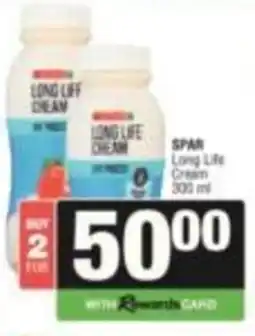 SuperSpar Long Life Cream offer
