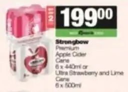 SuperSpar Strongbow Premium Apple Cider Cans offer