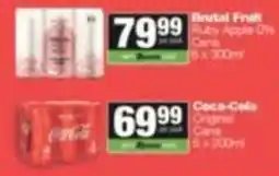 SuperSpar Brutal Fruit Ruby Apple Cans offer