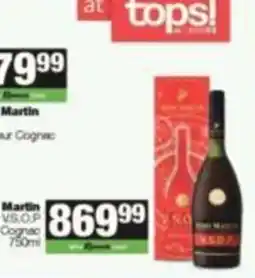 SuperSpar Martin VS.O.P Cognac offer
