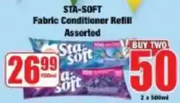 Boxer Sta-soft Fabric Conditioner Refill Assorted offer