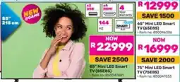 Game Hisense 85" Mini LED Smart TV offer