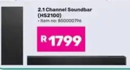 Game Hisense 2.1 Channel Soundbar offer