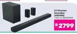 Game Hisense 5.1 Channel Soundbar offer