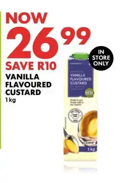 Woolworths Vanilla Flavoured Custard offer
