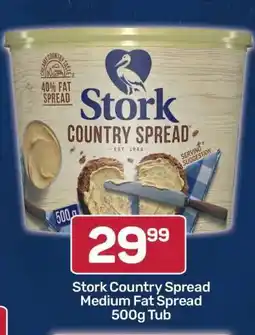 Pick n Pay Stork Country Spread Medium Fat Spread 500g Tub offer
