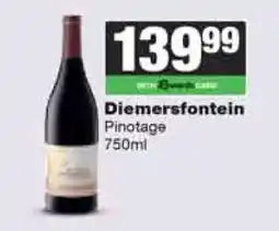 Spar Tops DIEMERSFONTEIN Pinotage offer