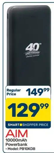 Pick n Pay AIM 10000mAh Powerbank offer