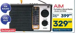 Pick n Pay AIM Portable 4-Band Radio offer