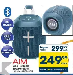 Pick n Pay AIM Vibe Portable Speaker Each offer