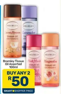 Pick n Pay Bramley Tissue Oil Assorted 100ml offer