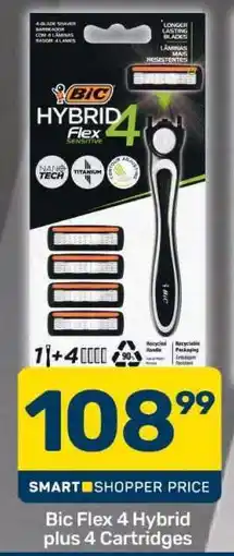 Pick n Pay Bic Flex 4 Hybrid Plus 4 Cartridges offer