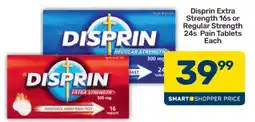 Pick n Pay Disprin Extra Strength 16s or Regular Strength 24s Pain Tablets Each offer