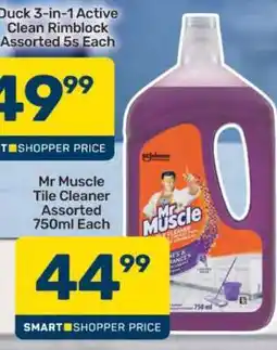 Pick n Pay Mr Muscle Tile Cleaner Assorted-750ml Each offer