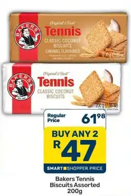 Pick n Pay Bakers Tennis Biscuits Assorted 200g offer