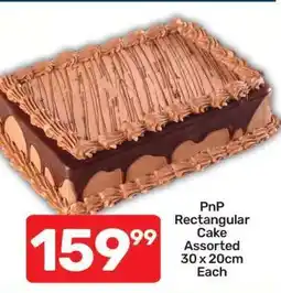 Pick n Pay PnP Rectangular Cake Assorted 30 x 20cm Each offer