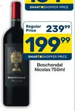 Pick n Pay Boschendal Nicolas 750ml offer