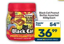 Pick n Pay Black Cat Peanut Butter Assorted 400g Each offer