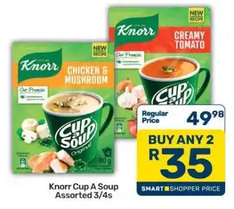 Knorr Cup a Soup Assorted 3/4s