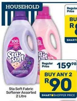 Pick n Pay Sta-Soft Fabric Softener Assorted 2 Litre offer