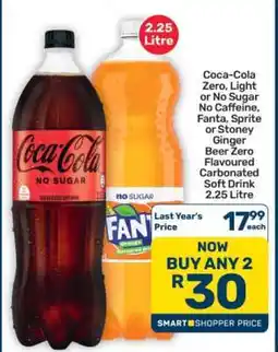 Pick n Pay Hypermarket Coca-Cola, Fanta, Sprite or Stoney Ginger Beer offer