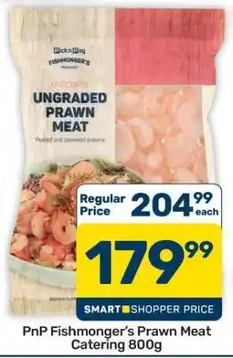 Pick n Pay Hypermarket PnP Fishmonger’s Prawn Meat Catering 800g offer