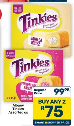 Pick n Pay Hypermarket Albany Tinkies Assorted 6s offer